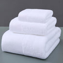 Toalla de Baño 500g de Algodón (70x140cm). Puro. Suave, Absorbente y de Calidad Hotelera. Color Blanco (70x140cm).