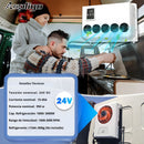 Aire Acondicionado Portátil De 24V CC 15–45A Y 950W Para Mulas, Autos, Camper Y Paneles, Van Y Busitos