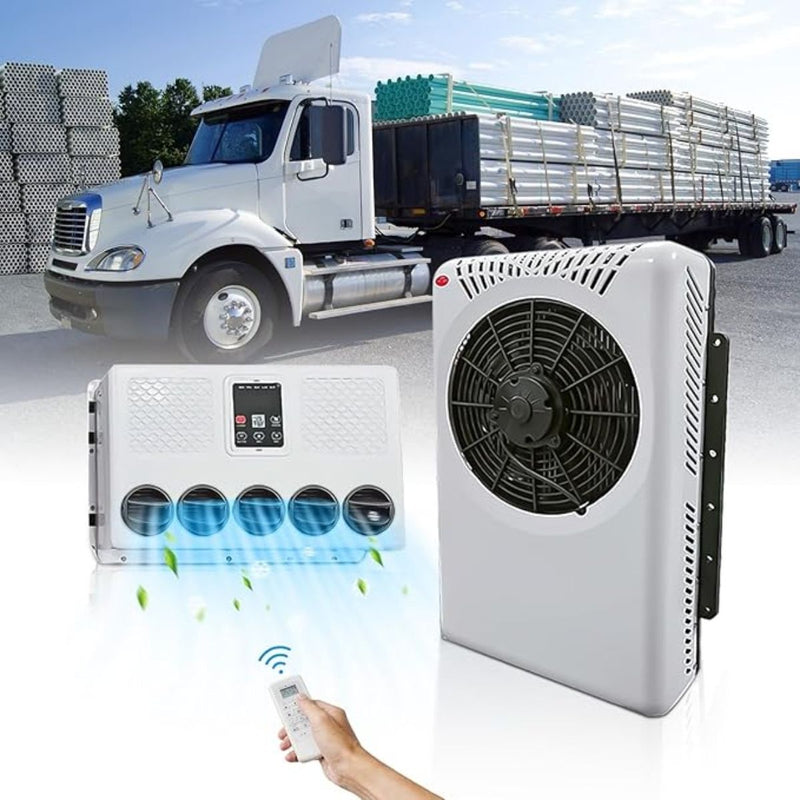 Aire Acondicionado Portátil De 24V CC 15–45A Y 950W Para Mulas, Autos, Camper Y Paneles, Van Y Busitos