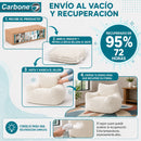 Sillón Moderno Individual Empacado al Vacío. Espuma 32D de Alta Densidad (103x90x75cm). Color Blanco.