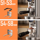 Molino De Café Eléctrico Profesional Con Pantalla Táctil 110V. Ajuste De Molienda De 48 Niveles. Moledor de café Compatible Con Portafiltro 51-58 mm.