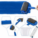 Rodillos De Pintura Recargables. Set de 7 Piezas. Sistema Antigoteo Para Pintar Paredes. Incluye Bandeja, Aplicador De Esquinas, Vaso Medidor y extensión.