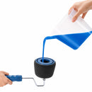 Rodillos De Pintura Recargables. Set de 7 Piezas. Sistema Antigoteo Para Pintar Paredes. Incluye Bandeja, Aplicador De Esquinas, Vaso Medidor y extensión.