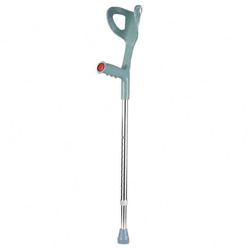 Bastón para adulto mayor Muleta Auxilar de Aluminio Ajustable para Rehabilitación y Apoyo al Caminar con Reflector (88-109.5cm)