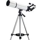 Telescopio Astronómico 80mm Distancia Focal 600mm de Alta Potencia con Trípode Ajustable, Lentes 6mm 10mm 25mm y Barlow 3X, Pantalla HD WiFi con  Filtro Solar y Lunar