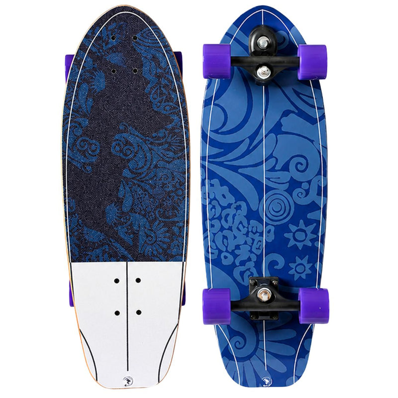Patieneta  Surfskate 29” Maple Ruso 7 Capas Ruedas PU LED 65x51MM. Tabla Carving Cruiser Skate (74x25cm) Longboard