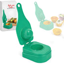 Pataconera Manual para Relleno 19.5cm. Prensa para Patacones. Moldeador de Masa. Color Verde (19.5cm)