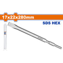 Cincel Plano SDS HEX 17x22x280mm Compatible con WDB1D45 UWDB1D45