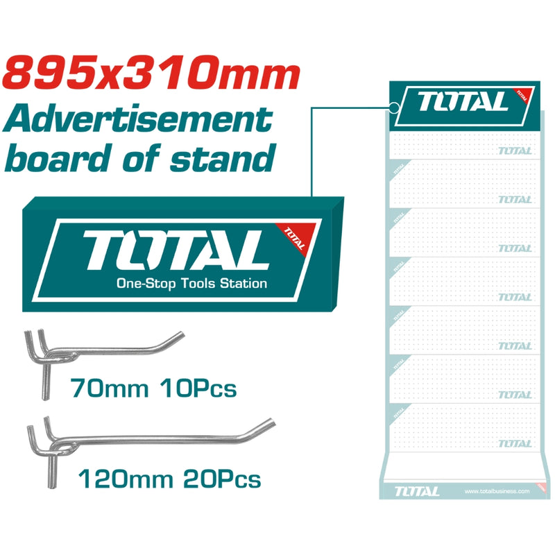 Exhibidor TOTAL 950 mm x 2200 (Exhibidor de 7)