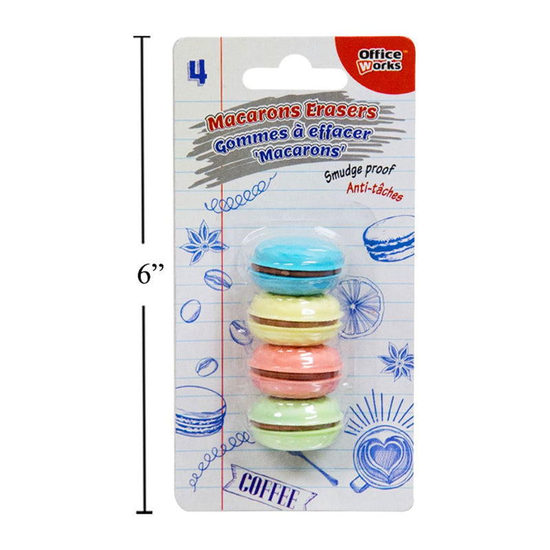 Borradores de macarons de 4 piezas
