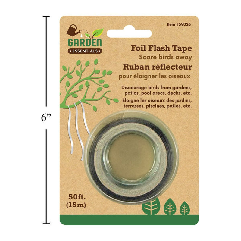 Cinta reflectiva para espantar pajaros de los arboles frutales 2.5cm x15m