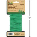 Garden E. Abrazadera flexible recubierta de caucho, 19,7 pies (L) para amarre de plantas en jardin