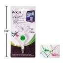 iFocus, cable divisor de audio retráctil, 30 ", blister deslizante