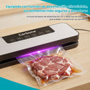 Selladora al Vacío 110W y 60 kPa con Sellado 30 cm. Máquina de Envasado de Alimentos con Panel Táctil Multifunción. Incluye 10 Bolsas