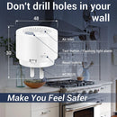 Alarma detector de fugas de gas de enchufe, uso por WiFi