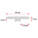Transición Tipo T Para Piso SPC Fresno 2400 Mm