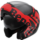 Casco FV-05 Benelli Modular Negro-Rojo Talla L