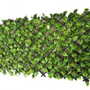 Follaje Artificial Valla Extensible 190 cm x 73.5 cm  con Protección UV para Exteriores.Tipo Enrejado Verde (CON PROTECCION UV)