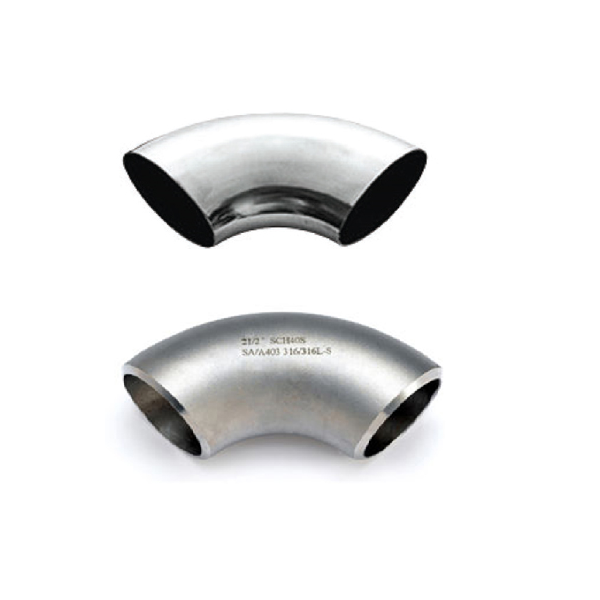 Codos de 90 grados Sch 10 y Sch 40. T-304.