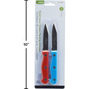 Luciano Cuchillo para mondar S / S de 2 piezas con mango de columna, hoja de 0,8 mm