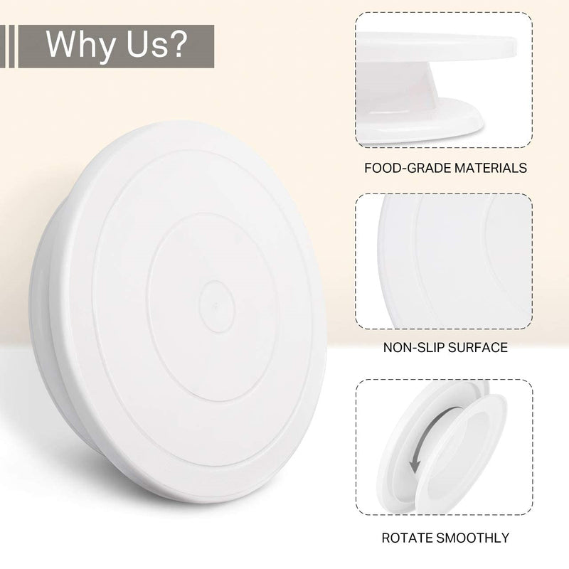 Base giratoria para decorar dulces.