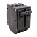 Breaker Electrico. 2 Polo. 20 Amp. 120/240 Volt. Color Negro. Material Plastico - Cobre.