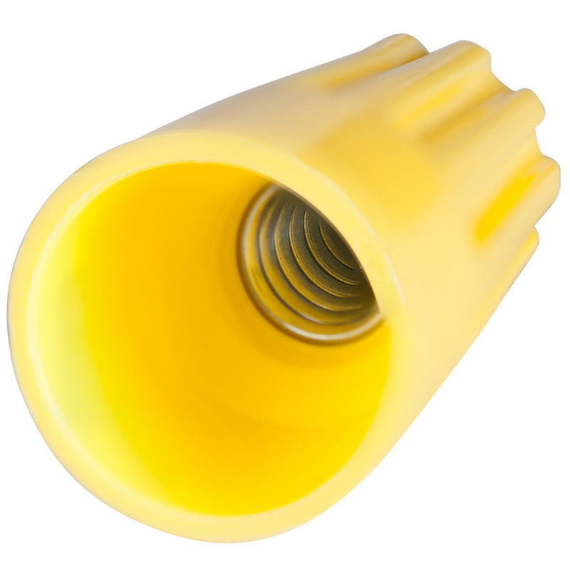 (100 Unidades) Conectores Eléctricos Enroscables Unir Cables Eléctricos. Material Plástico.