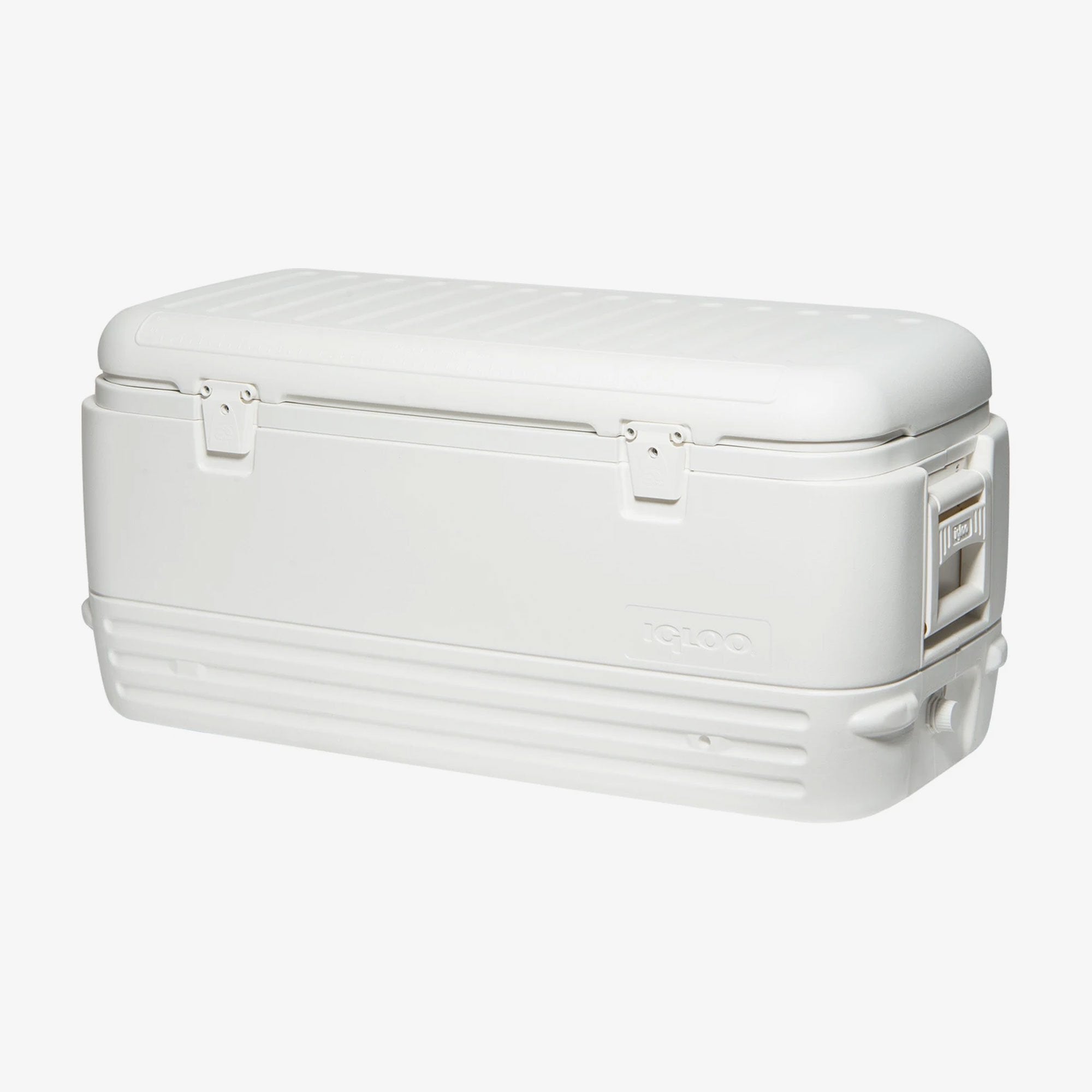 Cooler de 120QT Igloo Polar Blanco Hielera grande para paseos y pesca