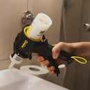 Pistola para tubos de silicon de 4". Para espacios reducidos.