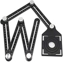 Plantilla compás ajustable localizador de agujeros