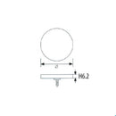 tapitas decorativas  de 30 mm. Brillante ( se vende por unidad)