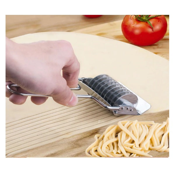 Cortador de Pasta linguine manual, acero inoxidable.