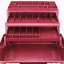 Caja 4 niveles señuelos y herramientas de pesca