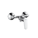 Grifo Para Baño o Bañera De Pared. Mezcladora  Monomando Con Maneral De Zinc Y Conectores. Llave pluma Cromada. Garantía De Por Vida.