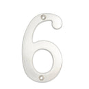 Numero 6 Slim 4" Cromo Satinado Lock