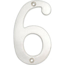 Numero 6 Slim 4" Cromo Satinado Lock