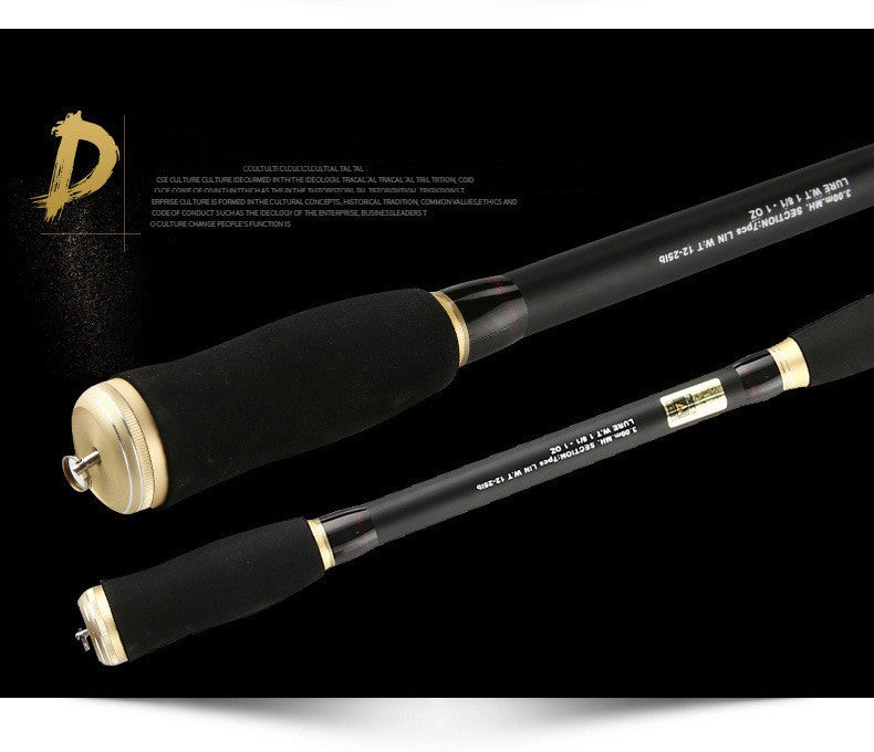 Caña de pesca Casting 2.4 m ligera