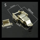 Pestillo de Metal con resorte doble.