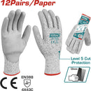 Guantes Resistentes A Cortes Y Abrasiones. Talla XL. Antiéstatico. (1 Par)