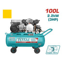 Compresor de aire de correa, 100L(26.4Gal) 2.2kW (3HP)  110-120V~50/60Hz.