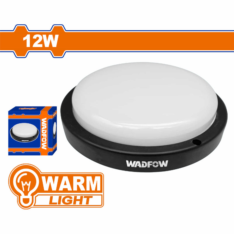 Lámpara Redonda LED 12W 6500K Luz diurna 100~265V/50-60Hz 25000 Horas 960lm IP54