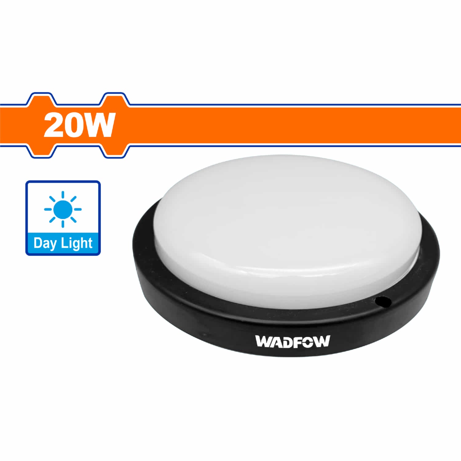 Lámpara Redonda LED 20W 6500K Luz diurna 100~265V/50-60Hz 25000 Horas 1600lm IP54