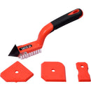 Kit de uñas de calafateo para raspado de silicona o lechada