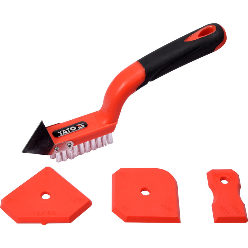 Kit de uñas de calafateo para raspado de silicona o lechada