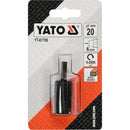 Fresa Lima Rotativa 20mm para madera Vástago 6mm. Para Motortool, Dremel