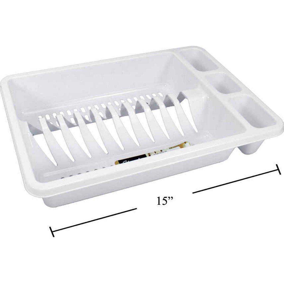 Estante Organizador Para Platos De Plástico Sig.Kit 15X10.25X3 "