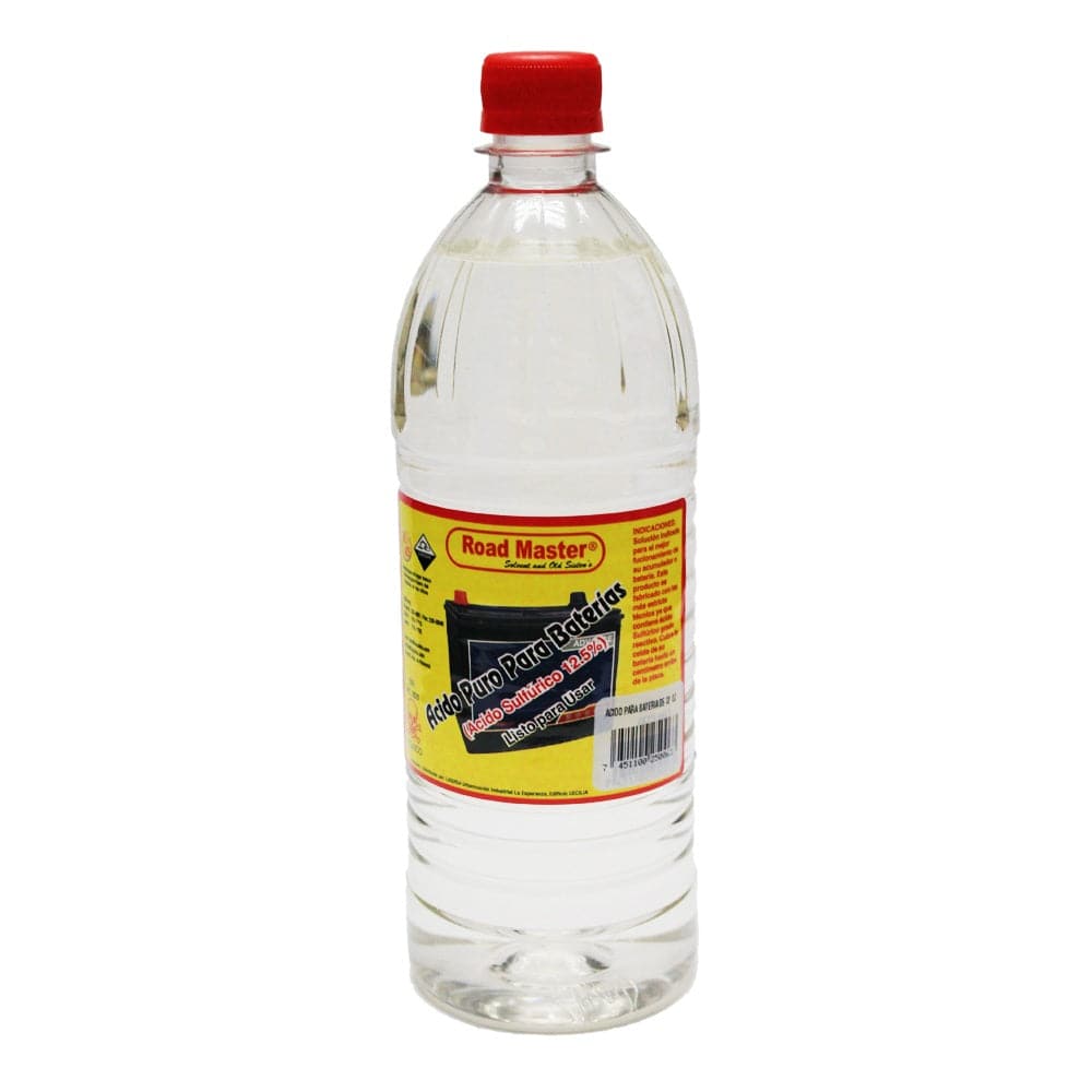 Acido Sulfurico Puro Para Baterías, 16 Oz.