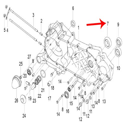 Rodamiento (K-BLADE125)