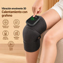 Masajeador Articular de Grafeno con Calor Profundo e Infrarrojo de 1200mAh para Rodillas, Hombros y Codos con Vibración y 3 Intensidades. (1Pieza)