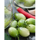 Semillas de tomate uva verde (100% Heirloom/No Híbrido/No GMO). 15 semillas aproximadamente